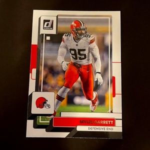 Myles Garrett: Cleveland Browns, Defensive End 2022 Panini Donruss Football #212